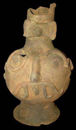 Vasija efigie de Tláloc
