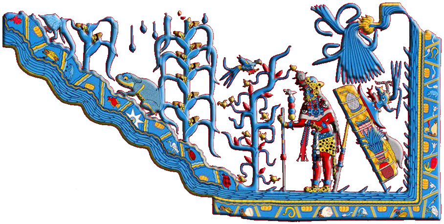 Templo Rojo: Mural Este