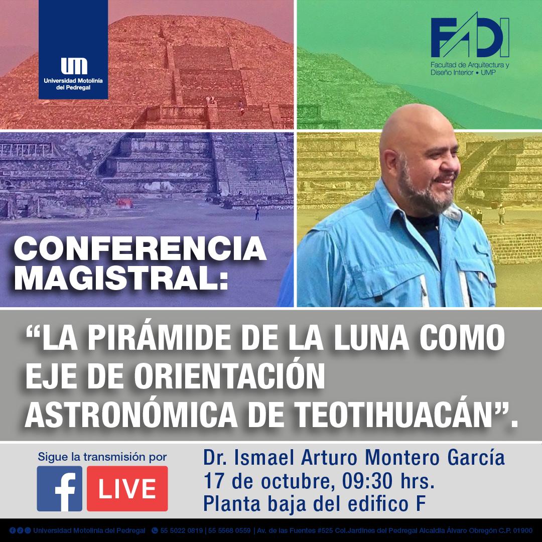 La pirámide de la Luna como eje de orientación