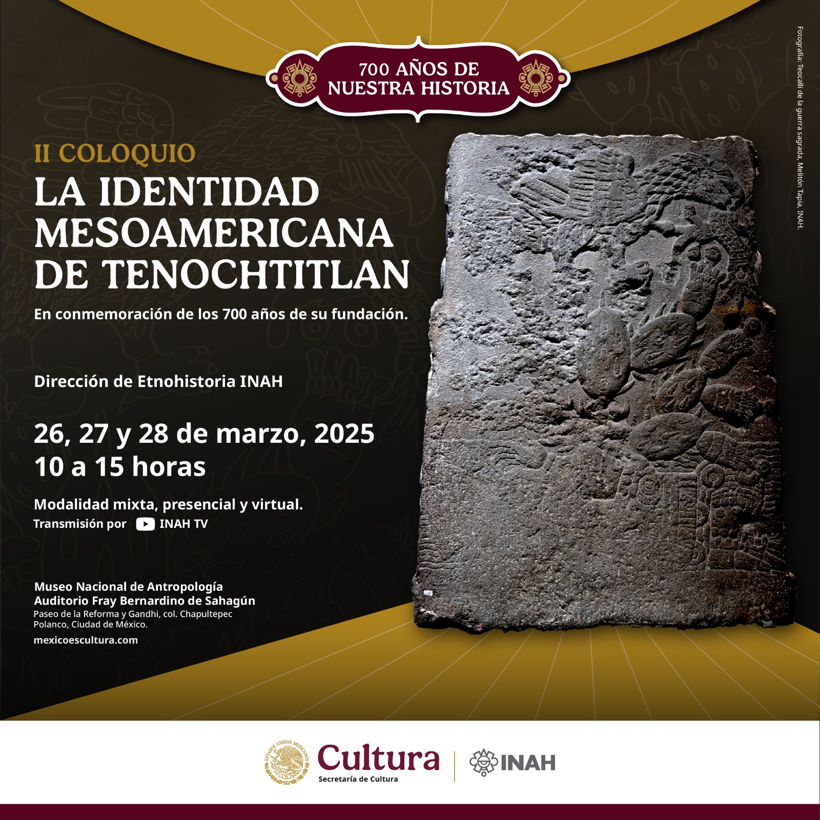 II Coloquio, La identidad mesoamericana de Tenochtitlan