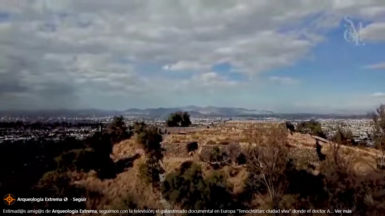 Promoción del documental Tenochtitlán: ciudad viva