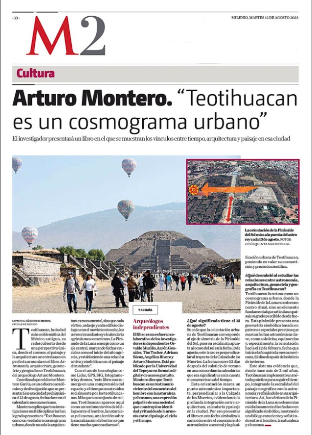 Teotihuacan es un cosmograma urbano